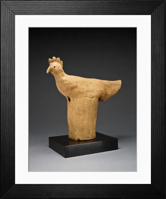 Framed Print : Hen, 6th century. Creator: Unknown Framed Print : Hen, 6th century. Creator: Unknown