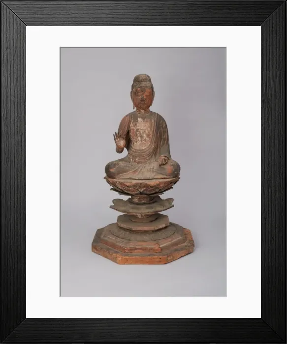Framed Print : Yakushi Nyorai, 10th / 11th century. Creator: Unknown Framed Print : Yakushi Nyorai, 10th / 11th century. Creator: Unknown