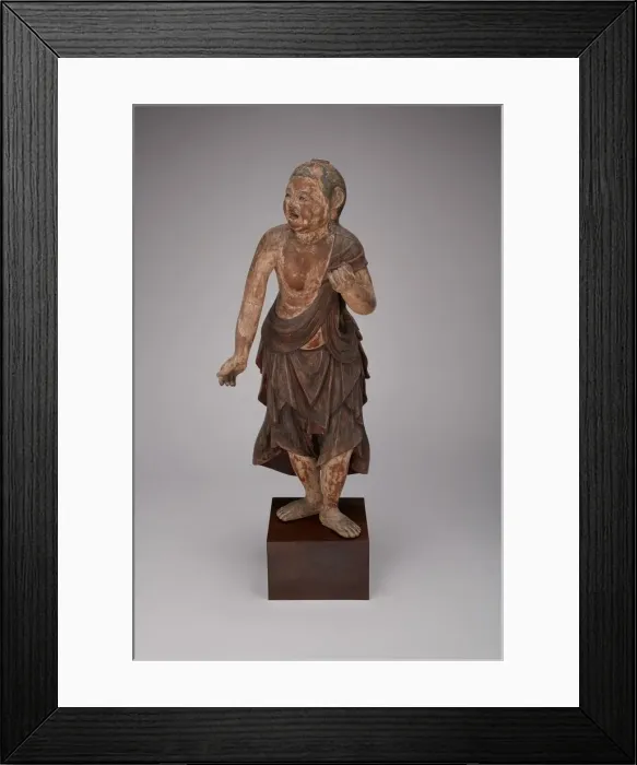Framed Print : Seitaka Doji, 13th century. Creator: Unknown Framed Print : Seitaka Doji, 13th century. Creator: Unknown