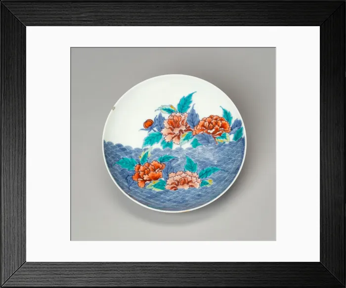 Framed Print : Nabeshima-Ware Bowl, 18th / 19th century. Creator: Unknown Framed Print : Nabeshima-Ware Bowl, 18th / 19th century. Creator: Unknown