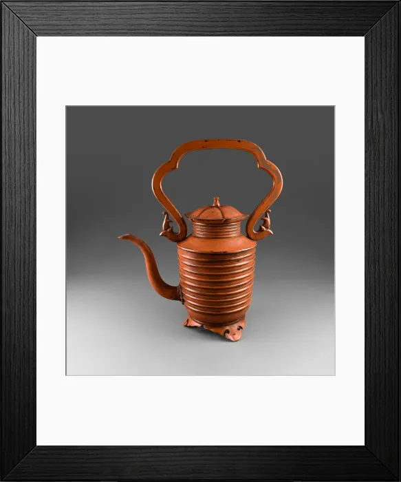 Framed Print : Hot Water Pot, 16th century. Creator: Unknown Framed Print : Hot Water Pot, 16th century. Creator: Unknown