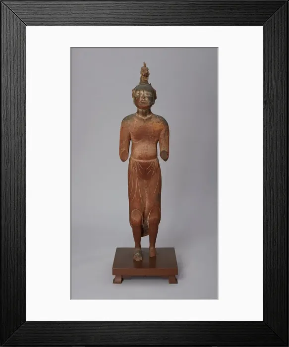 Framed Print : Dragon King, 11th  /  early 12th century. Creator: Unknown