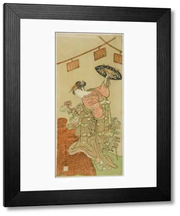 Framed Print : The Actor Iwai Hanshiro IV as Otatsu-gitsune in the Play Nue no Mori Ichiyo no Mato Framed Print : The Actor Iwai Hanshiro IV as Otatsu-gitsune in the Play Nue no Mori Ichiyo no Mato