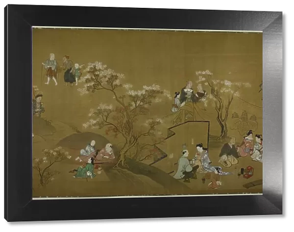 Pleasures of the Seasons, c. 1700. Creator: Hishikawa Morohira