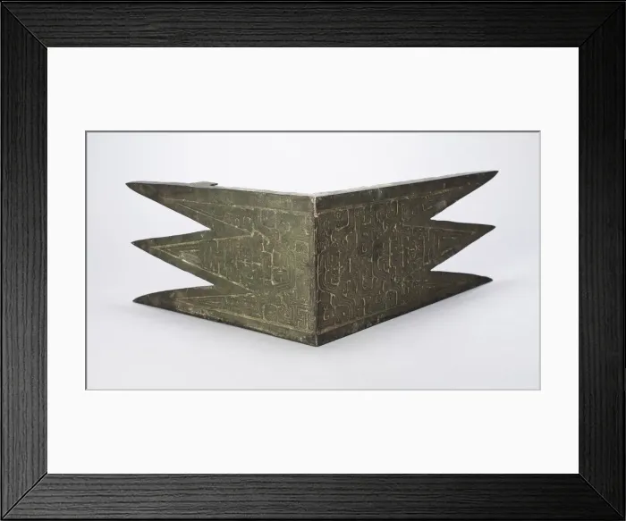 Framed Print : Architectural Fitting (Gong), Eastern Zhou dynasty, Spring and Autumn period Framed Print : Architectural Fitting (Gong), Eastern Zhou dynasty, Spring and Autumn period