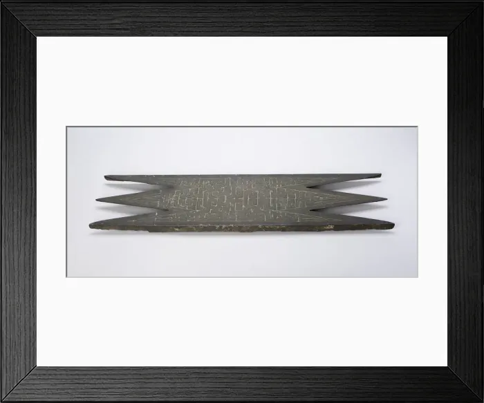 Framed Print : Architectural Fitting (Gong), Eastern Zhou dynasty, Spring and Autumn period Framed Print : Architectural Fitting (Gong), Eastern Zhou dynasty, Spring and Autumn period