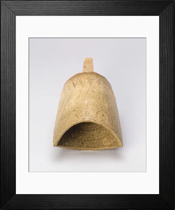 Framed Print : Model of a Bell (Goudiao), Eastern Zhou dynasty, Warring States period (480-221 B. C. ) Framed Print : Model of a Bell (Goudiao), Eastern Zhou dynasty, Warring States period (480-221 B. C. )