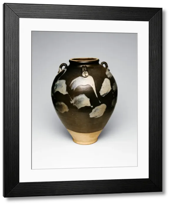 Framed Print : Ovoid Jar, Tang dynasty (618-907), 8th / 9th century. Creator: Unknown Framed Print : Ovoid Jar, Tang dynasty (618-907), 8th / 9th century. Creator: Unknown