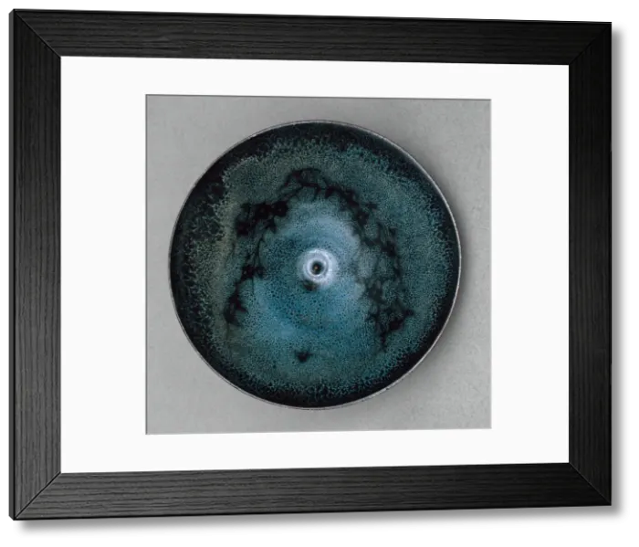 Framed Print : Conical Bowl with Blossoming Plum, Southern Song dynasty (1127-1279). Creator: Unknown Framed Print : Conical Bowl with Blossoming Plum, Southern Song dynasty (1127-1279). Creator: Unknown
