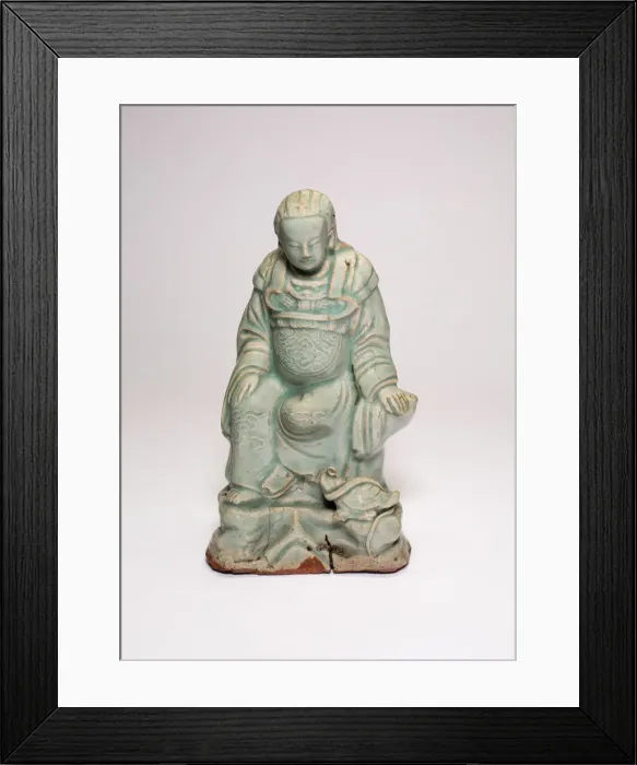 Framed Print : Figure of Daoist God Zhenwu (Perfected Warrior), Ming or Qing dynasty, 15th / 18th century Framed Print : Figure of Daoist God Zhenwu (Perfected Warrior), Ming or Qing dynasty, 15th / 18th century