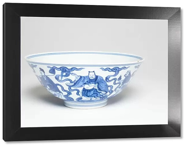 Bowl with the Eight Immortals, Qing dynasty (1644-1911)
