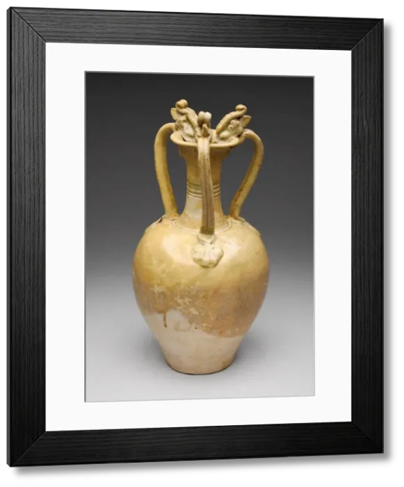 Framed Print : Amphora with Three Dragon-Shaped Handles, Tang dynasty (618-907), 8th century Framed Print : Amphora with Three Dragon-Shaped Handles, Tang dynasty (618-907), 8th century