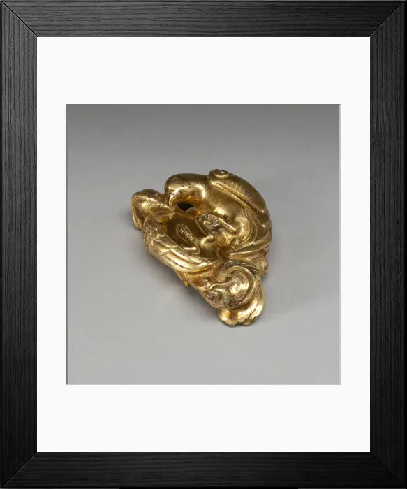 Framed Print : Weight in the Form of Nestled Birds, Tang dynasty (618-907 A. D. ). Creator: Unknown Framed Print : Weight in the Form of Nestled Birds, Tang dynasty (618-907 A. D. ). Creator: Unknown