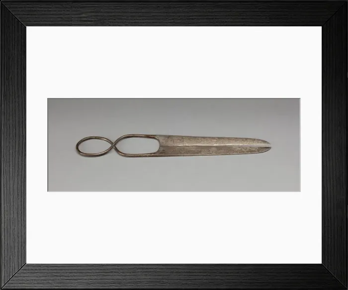 Framed Print : Scissors, Tang dynasty (618-907), 8th / 9th century. Creator: Unknown Framed Print : Scissors, Tang dynasty (618-907), 8th / 9th century. Creator: Unknown