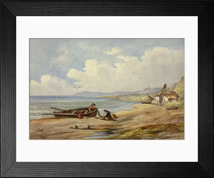 Framed Print : From Barnards Book on Coloring, 1855. Creator: Elizabeth Murray Framed Print : From Barnards Book on Coloring, 1855. Creator: Elizabeth Murray