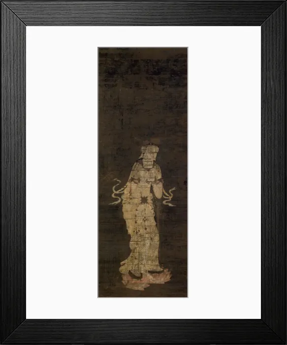 Framed Print : The Bodhisattva Seishi, from the triptych Approach of the Amida Framed Print : The Bodhisattva Seishi, from the triptych Approach of the Amida