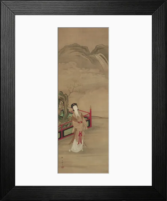 Framed Print : Yang Guifei, Japan, 1789-92. Creator: Shunsho Framed Print : Yang Guifei, Japan, 1789-92. Creator: Shunsho