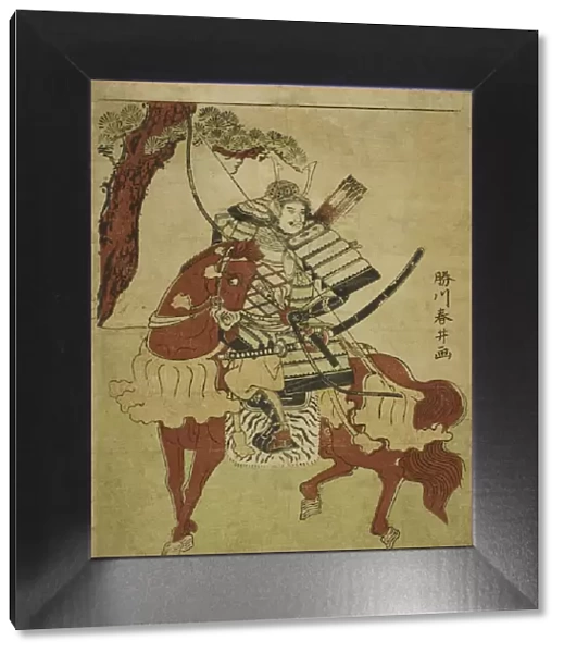 Warrior on Horseback, Japan, late 1780s or early 1790s. Creator: Katsukawa Shunsei
