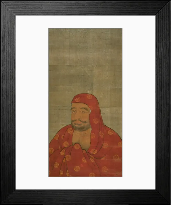 Framed Print : Daruma, c. 1550. Creator: Unknown