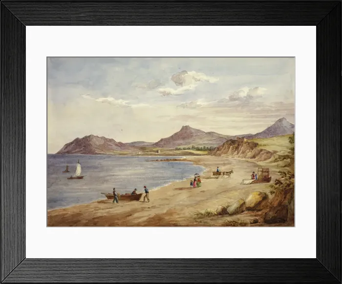 Framed Print : View of Wicklow Hills, September 1843. Creator: Elizabeth Murray Framed Print : View of Wicklow Hills, September 1843. Creator: Elizabeth Murray