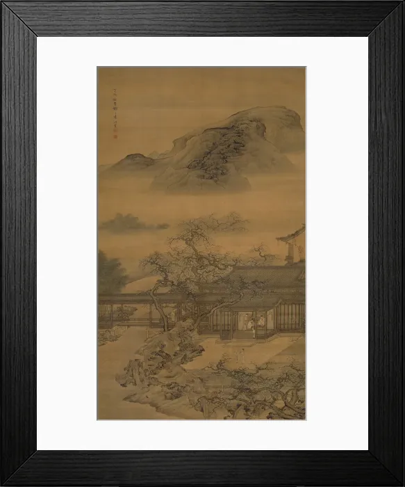 Framed Print : Spring Arriving in the Han Palace, Qing dynasty (1644-1911), 1717. Creator: Yuan Jiang Framed Print : Spring Arriving in the Han Palace, Qing dynasty (1644-1911), 1717. Creator: Yuan Jiang