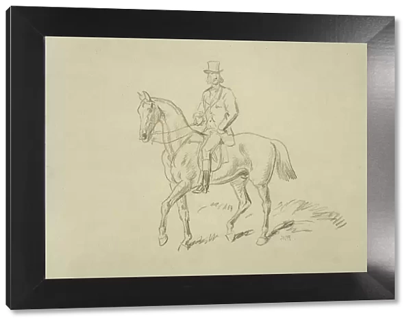 Horseman, n. d. Creator: Hablot Knight Browne