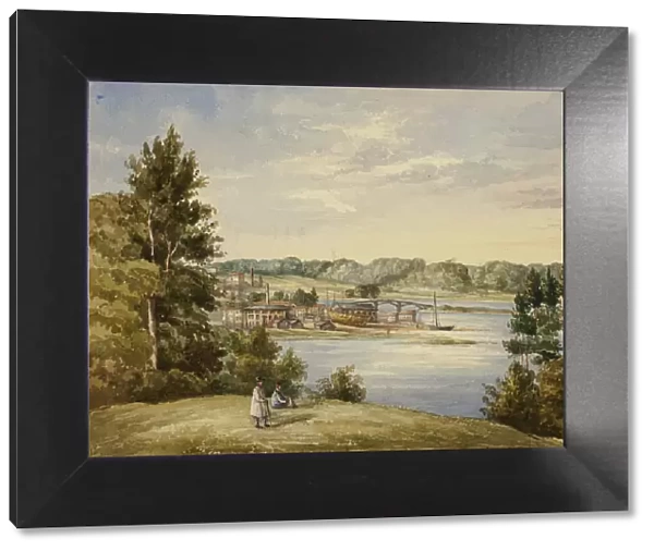 View from Sydney, 1847. Creator: Elizabeth Murray
