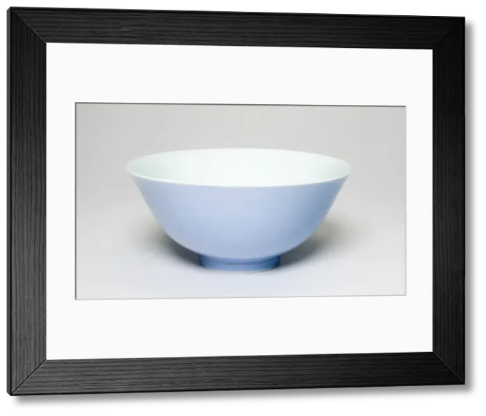 Framed Print : Bowl, Qing dynasty (1644-1911), Yongzheng reign mark and period (1723-1735) Framed Print : Bowl, Qing dynasty (1644-1911), Yongzheng reign mark and period (1723-1735)