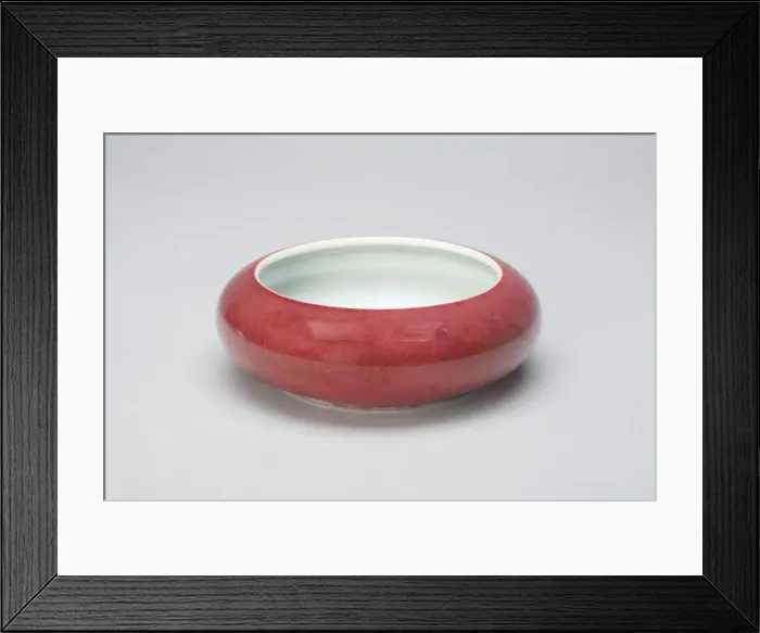 Framed Print : Brush Washer, Qing dynasty (1644-1912), Kangxi reign mark and period (1662-1722) Framed Print : Brush Washer, Qing dynasty (1644-1912), Kangxi reign mark and period (1662-1722)