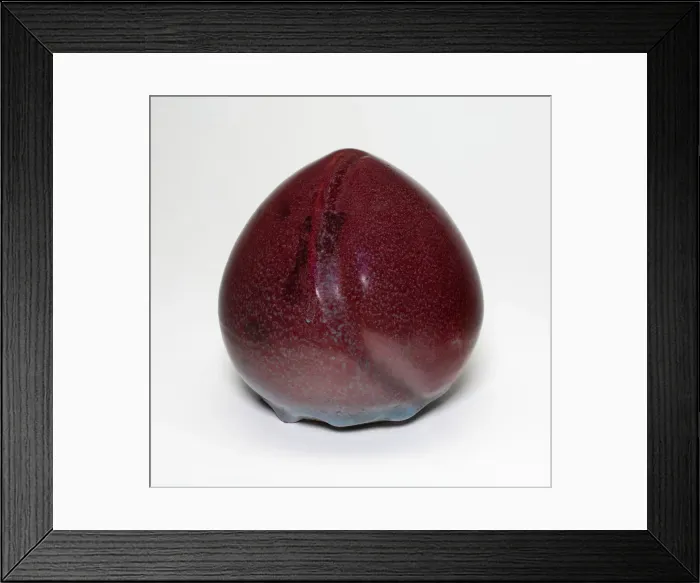 Framed Print : Peach, Ming dynasty (1368-1644). Creator: Unknown Framed Print : Peach, Ming dynasty (1368-1644). Creator: Unknown