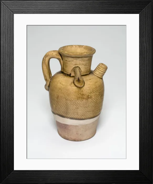 Framed Print : Spouted Ewer, Early Northern Song dynasty (960-1127). Creator: Unknown Framed Print : Spouted Ewer, Early Northern Song dynasty (960-1127). Creator: Unknown