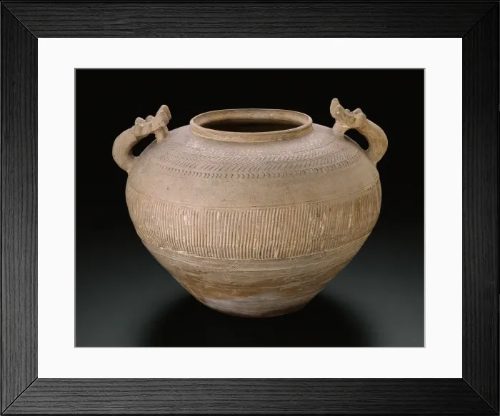 Framed Print : Jar in the Form of an Ancient Bronze Container (lei), Warring States Period (475-221 B. C) Framed Print : Jar in the Form of an Ancient Bronze Container (lei), Warring States Period (475-221 B. C)