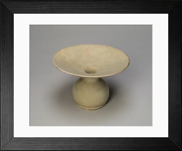 Framed Print : Spittoon (Zhadou), Tang dynasty (618-907), 9th century. Creator: Unknown Framed Print : Spittoon (Zhadou), Tang dynasty (618-907), 9th century. Creator: Unknown