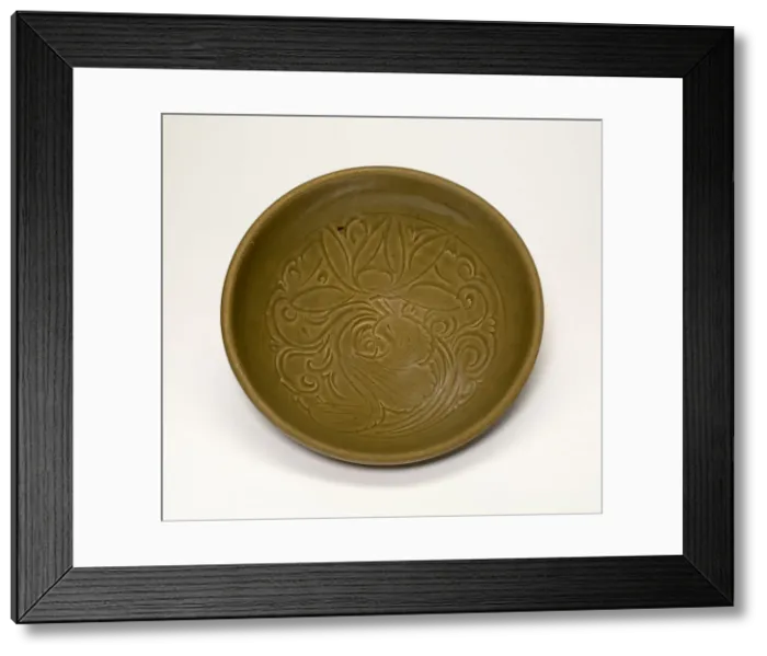 Framed Print : Bowl with Lotus Design, Jin dynasty (1115-1234), 12th  /  13th century. Creator: Unknown