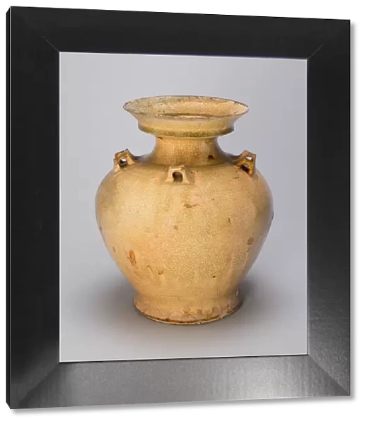 Jar with Six Square Loop Handles, Six dynasties period  /  Southern dynasties