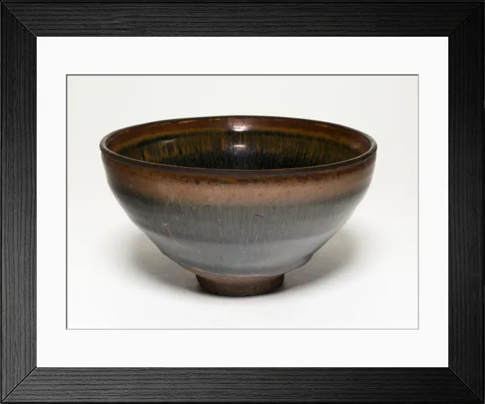 Framed Print : Tea Bowl, Song dynasty (960-1279). Creator: Unknown Framed Print : Tea Bowl, Song dynasty (960-1279). Creator: Unknown