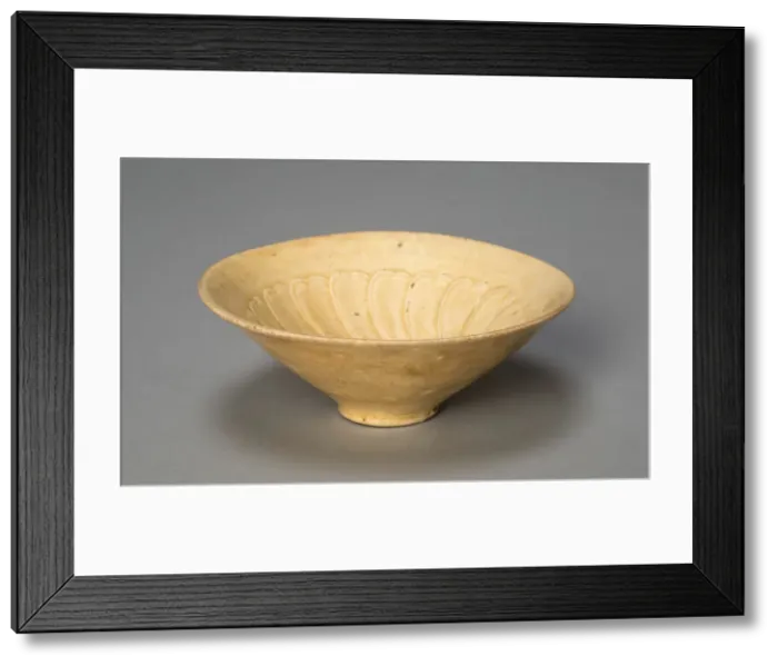 Framed Print : Cup with Overlapping Petals, Song dynasty (960-1279). Creator: Unknown Framed Print : Cup with Overlapping Petals, Song dynasty (960-1279). Creator: Unknown