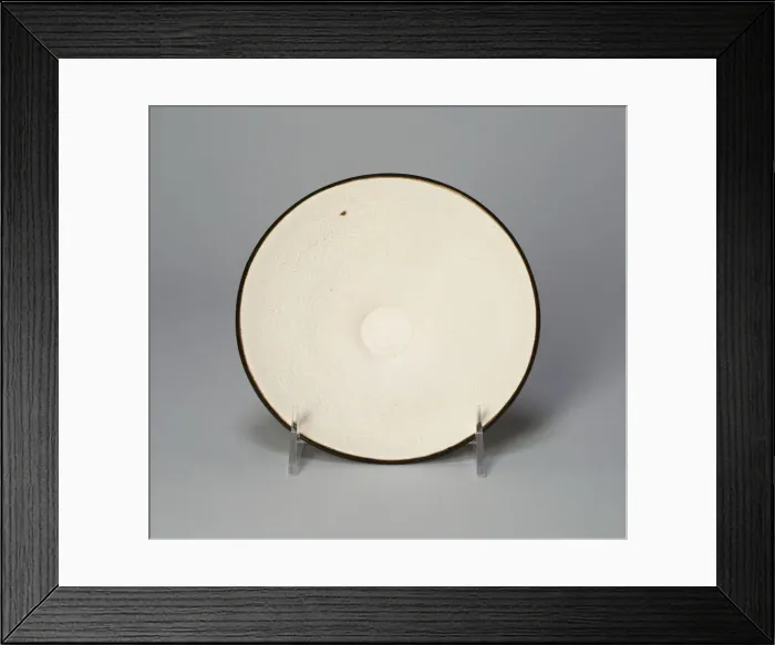 Framed Print : Bowl with Peony Scrolls, Jin dynasty (1115-1234), 12th century. Creator: Unknown Framed Print : Bowl with Peony Scrolls, Jin dynasty (1115-1234), 12th century. Creator: Unknown