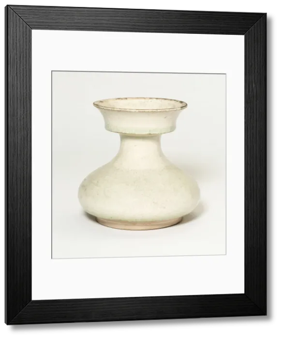 Framed Print : Broad Pear-Shaped Jar, Tang dynasty (618-907). Creator: Unknown Framed Print : Broad Pear-Shaped Jar, Tang dynasty (618-907). Creator: Unknown