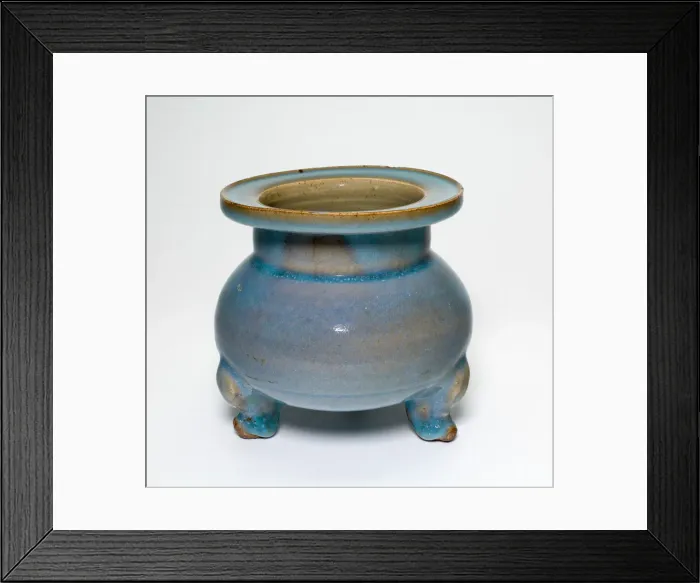 Framed Print : Tripod Censer, Jin dynasty (1115-1234), 13th century. Creator: Unknown Framed Print : Tripod Censer, Jin dynasty (1115-1234), 13th century. Creator: Unknown