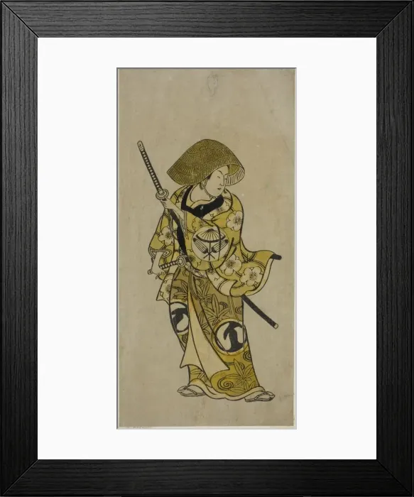 Framed Print : The Actor Sawamura Kamesaburo as Nagoya Kosanza in the play Keisei Fukubiki Nagoya Framed Print : The Actor Sawamura Kamesaburo as Nagoya Kosanza in the play Keisei Fukubiki Nagoya