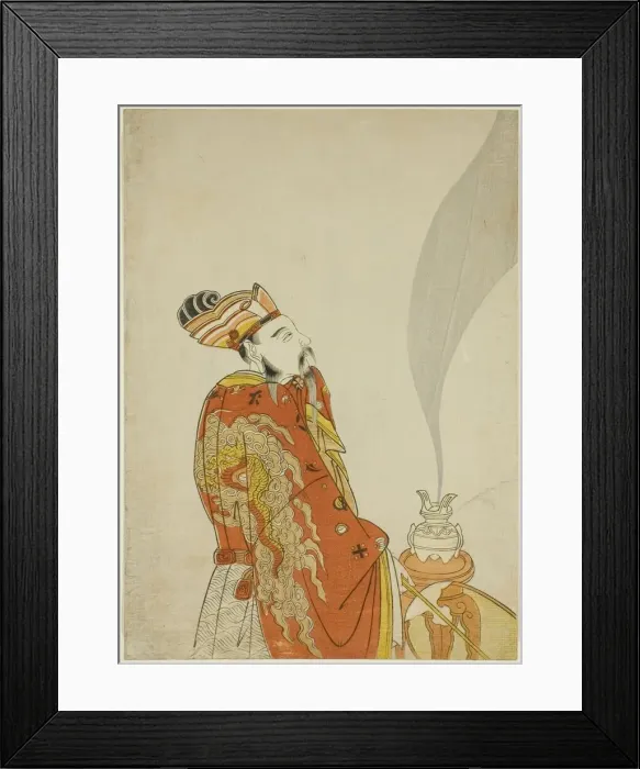 Framed Print : Incense That Revives the Image of the Dead - Emperor Wu of the Han Dynasty, 1765 Framed Print : Incense That Revives the Image of the Dead - Emperor Wu of the Han Dynasty, 1765