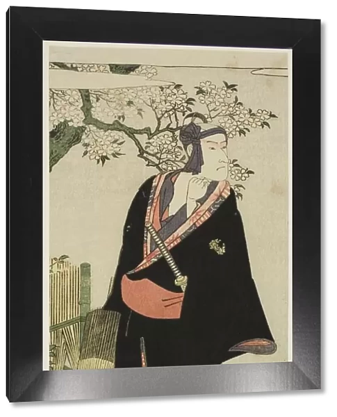 The Actor Ichikawa Komazo III as Sukeroku, 1793 or 1797 (?). Creator: Katsukawa Shun ei