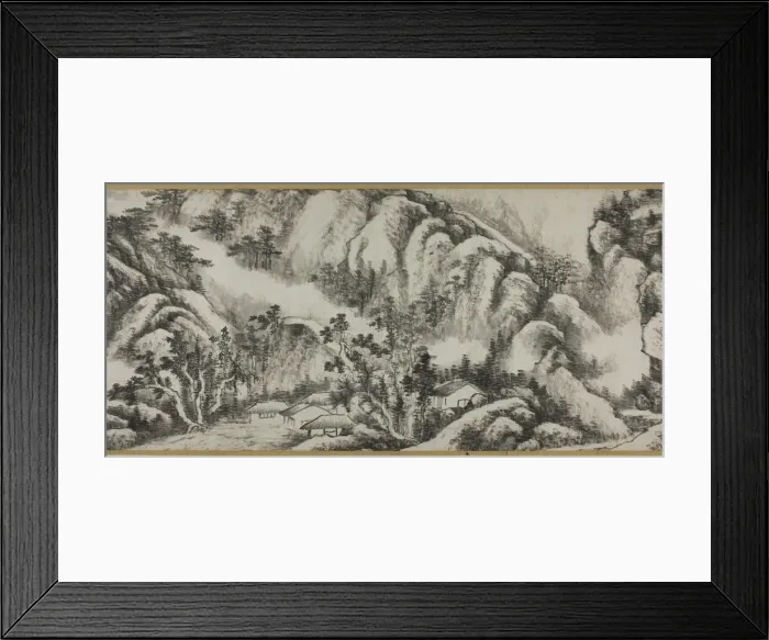 Framed Print : Landscape, Qing dynasty / early Republican period, 19th / early 20th century Framed Print : Landscape, Qing dynasty / early Republican period, 19th / early 20th century