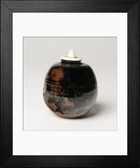 Framed Print : Tea Caddy (Cha-ire), 19th century. Creator: Unknown Framed Print : Tea Caddy (Cha-ire), 19th century. Creator: Unknown