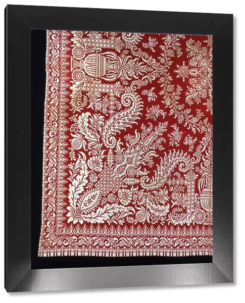 Coverlet, New York, 1850  /  55. Creator: Unknown