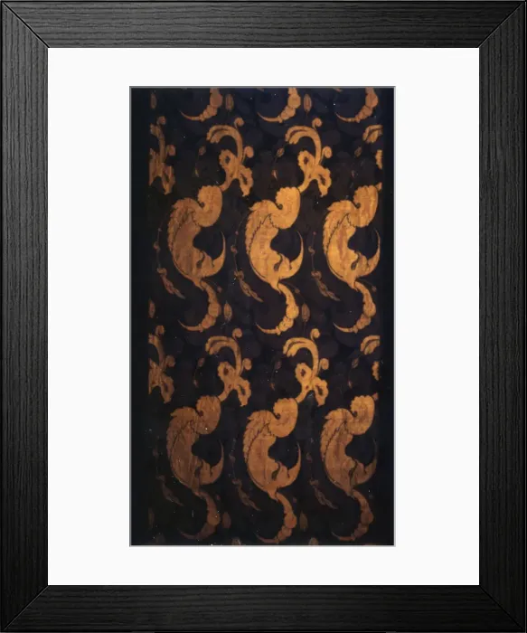 Framed Print : Panel, New York City, 1900. Creator: F. Schumacher & Company Framed Print : Panel, New York City, 1900. Creator: F. Schumacher & Company