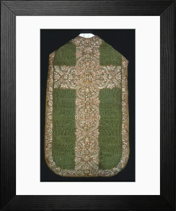 Framed Print : Chasuble, France, c. 1700. Creator: Unknown Framed Print : Chasuble, France, c. 1700. Creator: Unknown