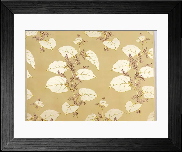 Framed Print : Panel (Dress Fabric), France, c. 1880. Creator: Charles Frederick Worth Framed Print : Panel (Dress Fabric), France, c. 1880. Creator: Charles Frederick Worth
