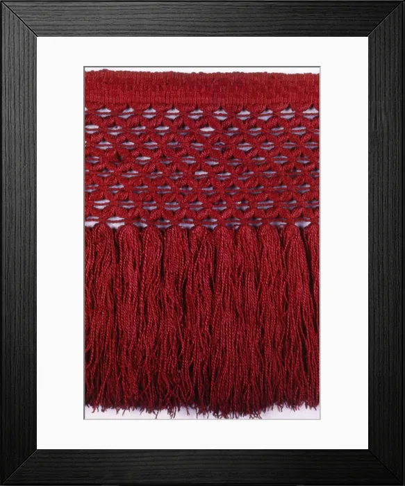 Framed Print : Fringe, France, 18th century. Creator: Unknown Framed Print : Fringe, France, 18th century. Creator: Unknown